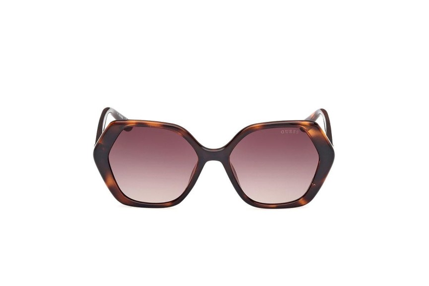 Ochelari de soare Guess GU8292 52F Dreptunghiulari Havana