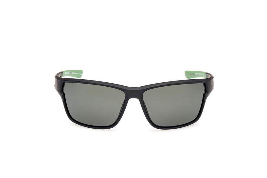 Ochelari de soare Timberland TB00001 02R Polarized Dreptunghiulari Negri