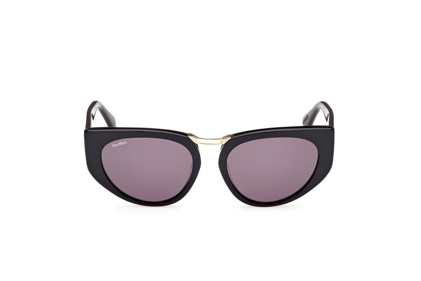 Ochelari de soare Max Mara MM0093 01A Cat Eye Negri