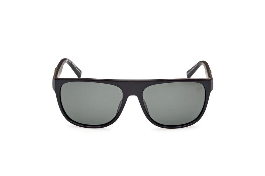 Ochelari de soare Timberland TB00004 01R Polarized Pătrați Negri