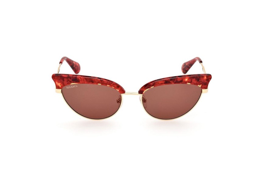 Ochelari de soare Max&Co. MO0102 54E Cat Eye Havana