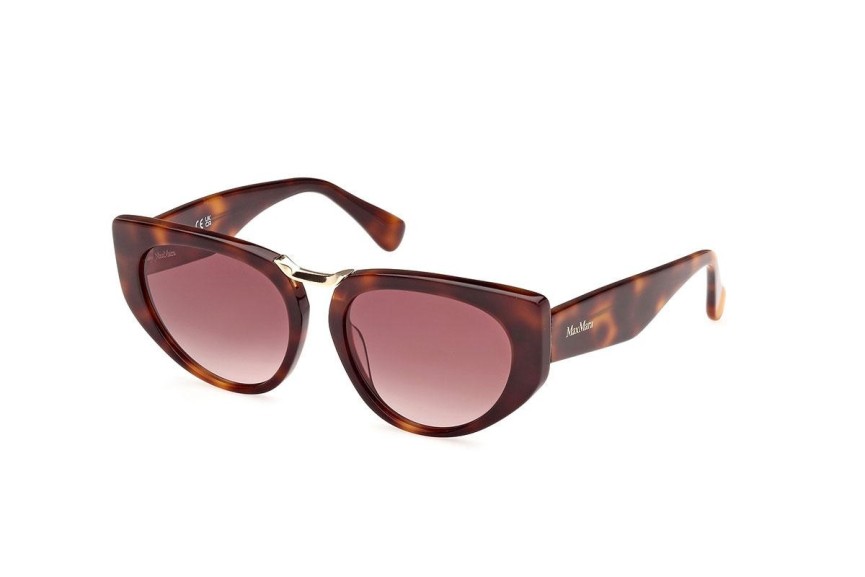 Ochelari de soare Max Mara MM0093 52F Cat Eye Havana