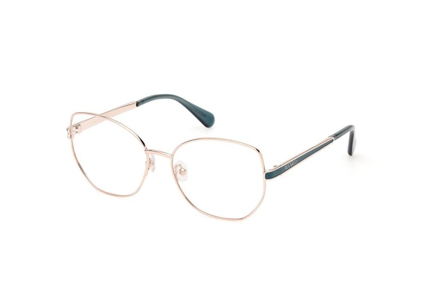 Ochelari Max&Co. MO5140 028 Dreptunghiulari Aurii