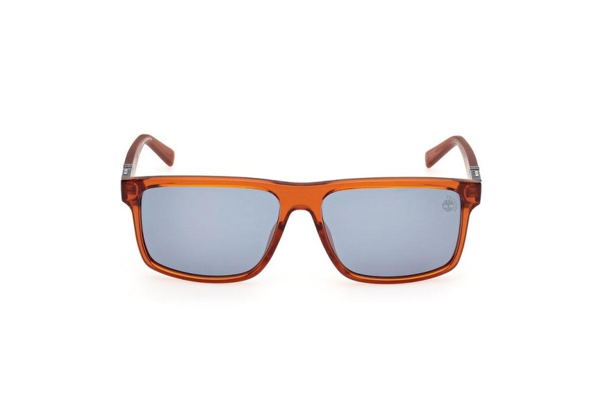 Ochelari de soare Timberland TB00006 47D Polarized Dreptunghiulari Maro