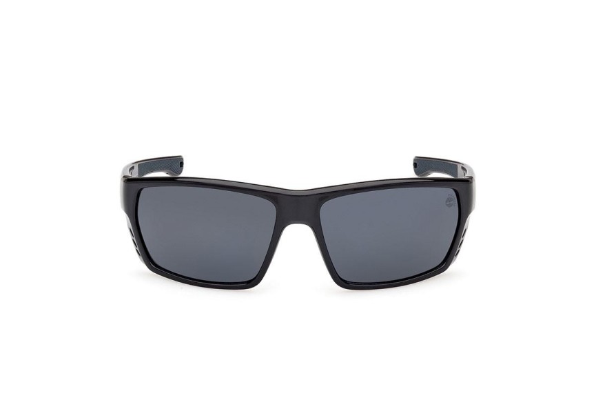 Ochelari de soare Timberland TB00002 01D Polarized Dreptunghiulari Negri