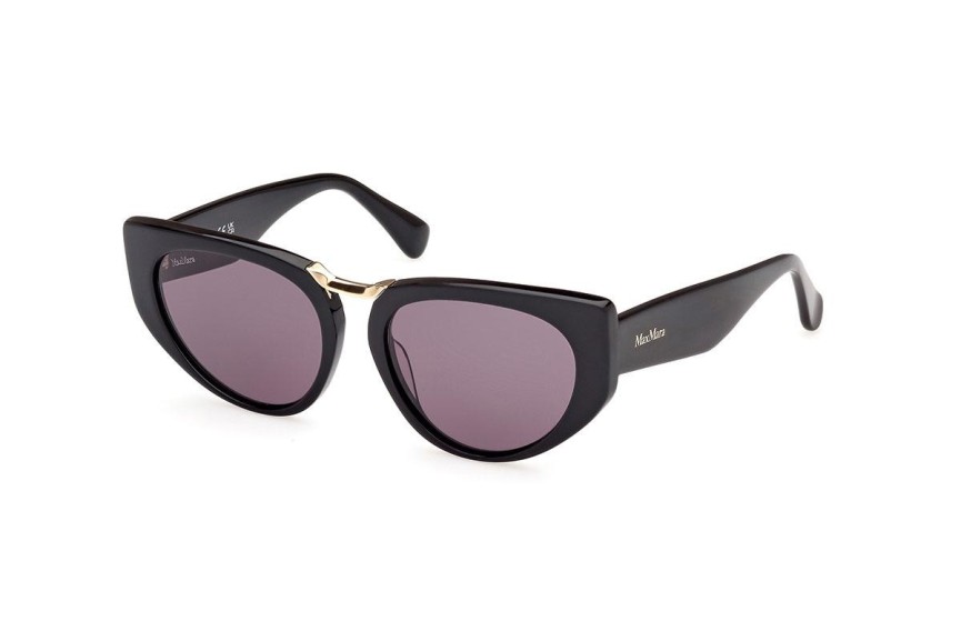 Ochelari de soare Max Mara MM0093 01A Cat Eye Negri