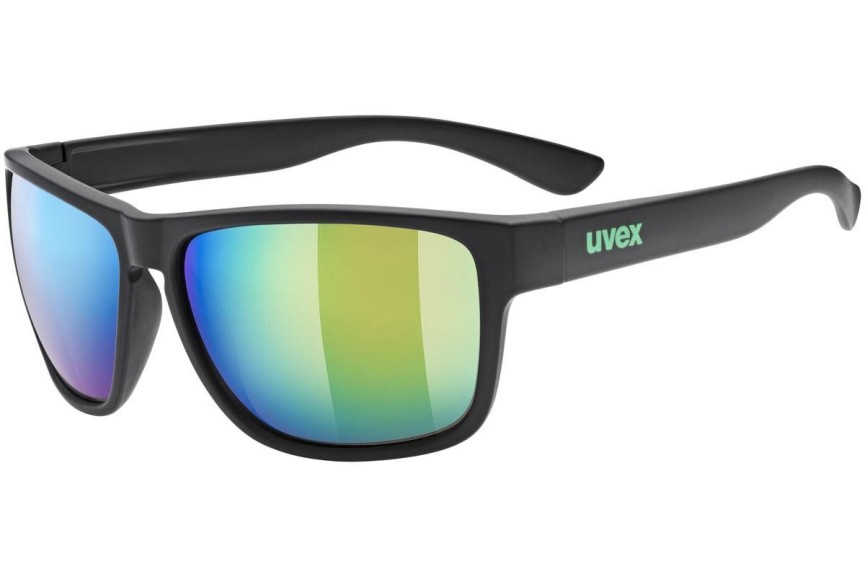 Ochelari de soare uvex lgl 36 colorvision Black Mat S3 Pătrați Negri