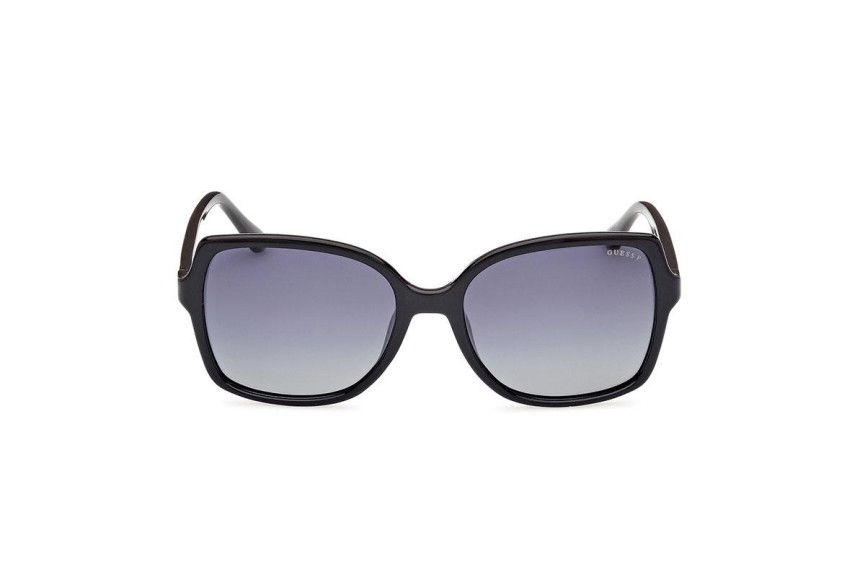 Ochelari de soare Guess GU00100 01D Polarized Pătrați Negri