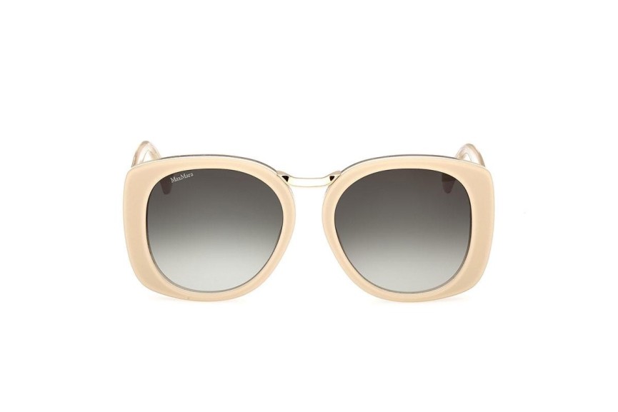 Ochelari de soare Max Mara MM0092 25P Rotunzi Bej