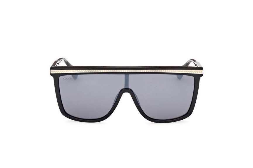 Ochelari de soare Max&Co. MO0099 01C Flat Top Negri