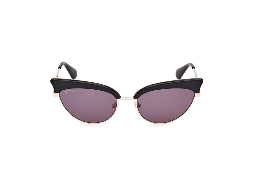 Ochelari de soare Max&Co. MO0102 01A Cat Eye Negri