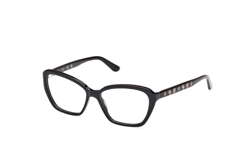 Ochelari Guess GU50115 001 Cat Eye Negri