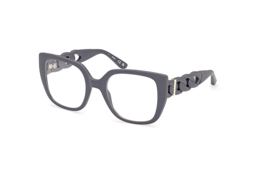 Ochelari Guess GU50118 020 Pătrați Gri