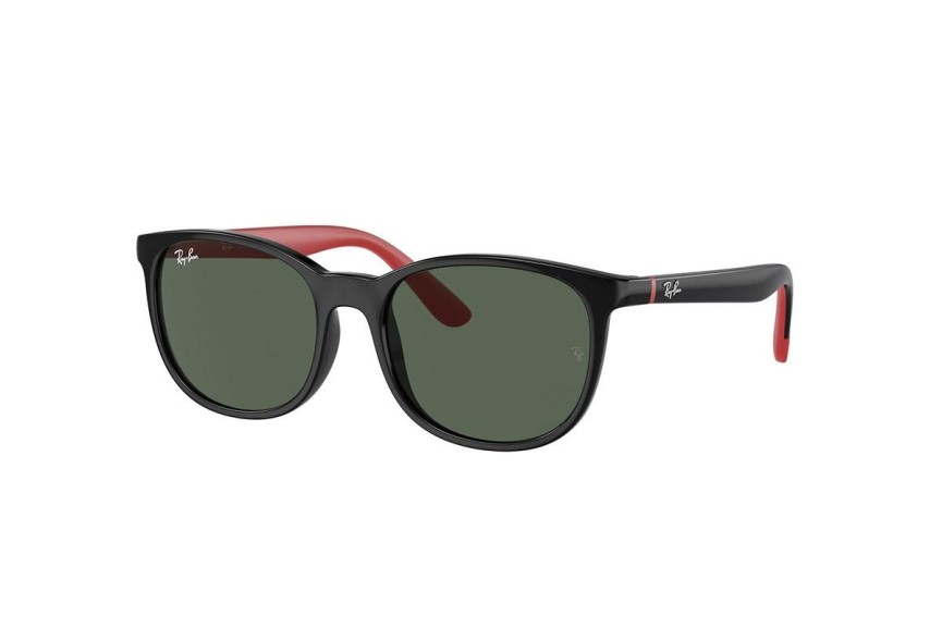 Ochelari de soare Ray-Ban Junior RJ9079S 713171 Pătrați Negri