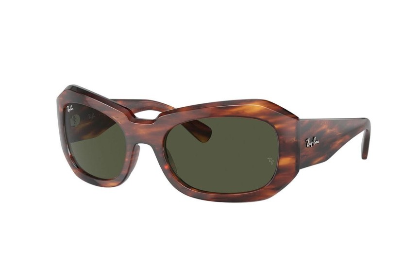 Ochelari de soare Ray-Ban RB2212 954/31 Ovali Havana