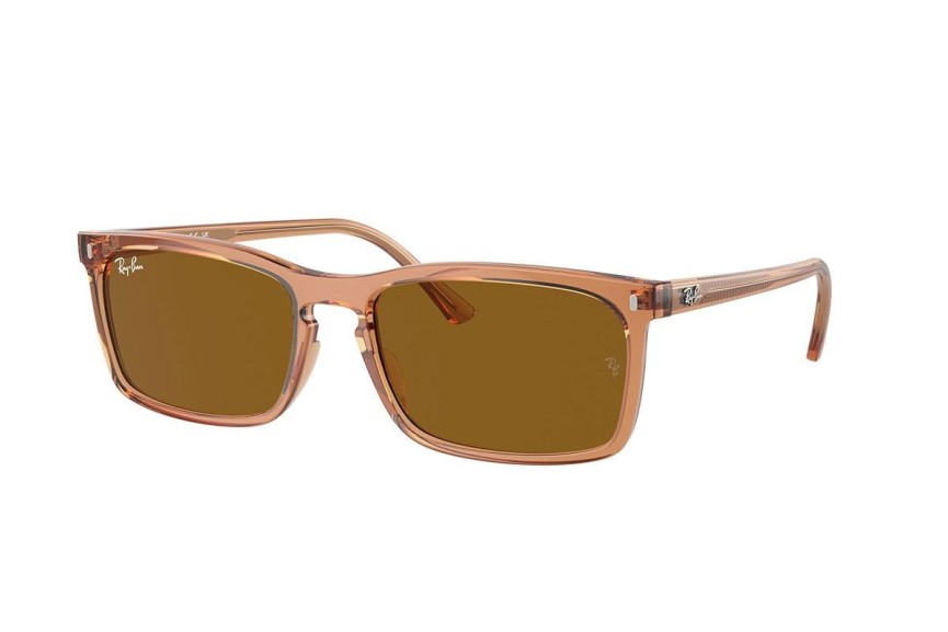 Ochelari de soare Ray-Ban RB4435 676433 Dreptunghiulari Maro