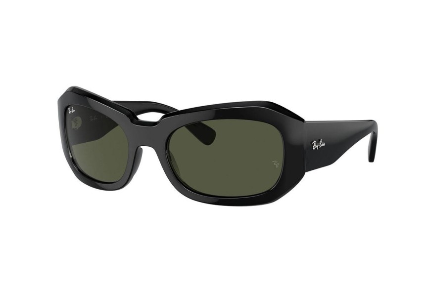 Ochelari de soare Ray-Ban RB2212 901/31 Ovali Negri