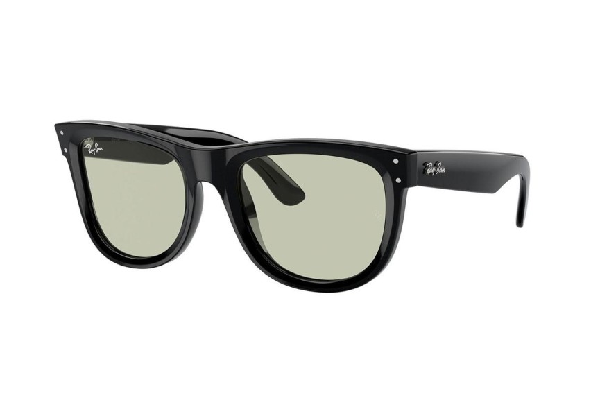 Ochelari de soare Ray-Ban Wayfarer Reverse RBR0502S 6677/2 Pătrați Negri