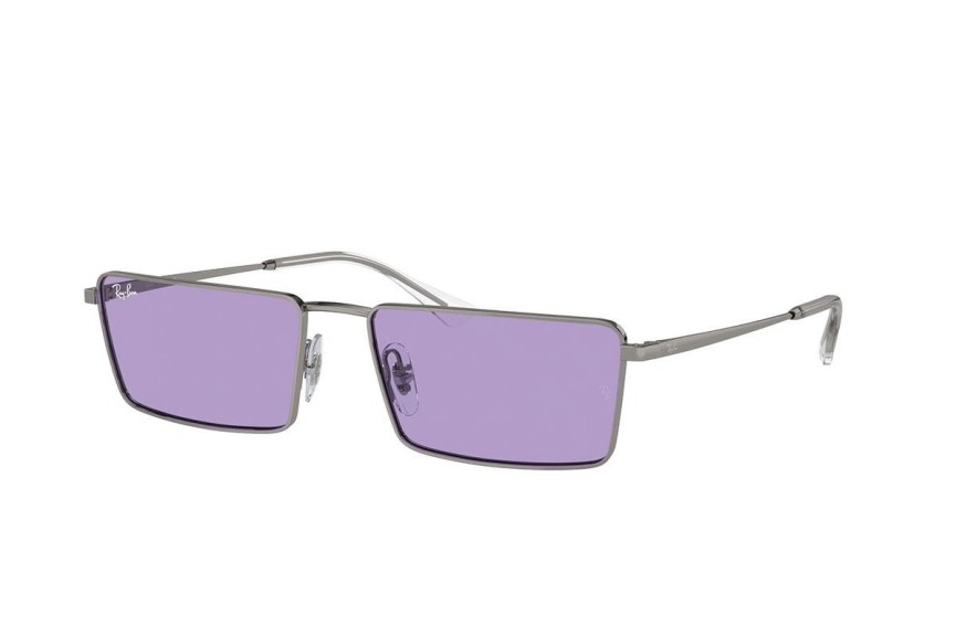 Ochelari de soare Ray-Ban RB3741 004/1A Dreptunghiulari Gri