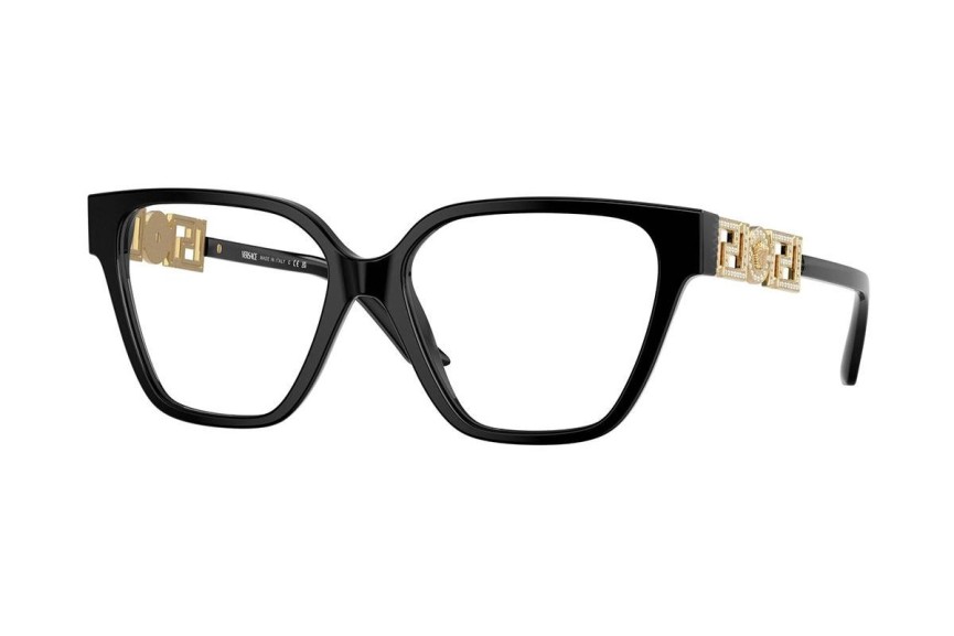 Ochelari Versace VE3358B GB1 Dreptunghiulari Negri