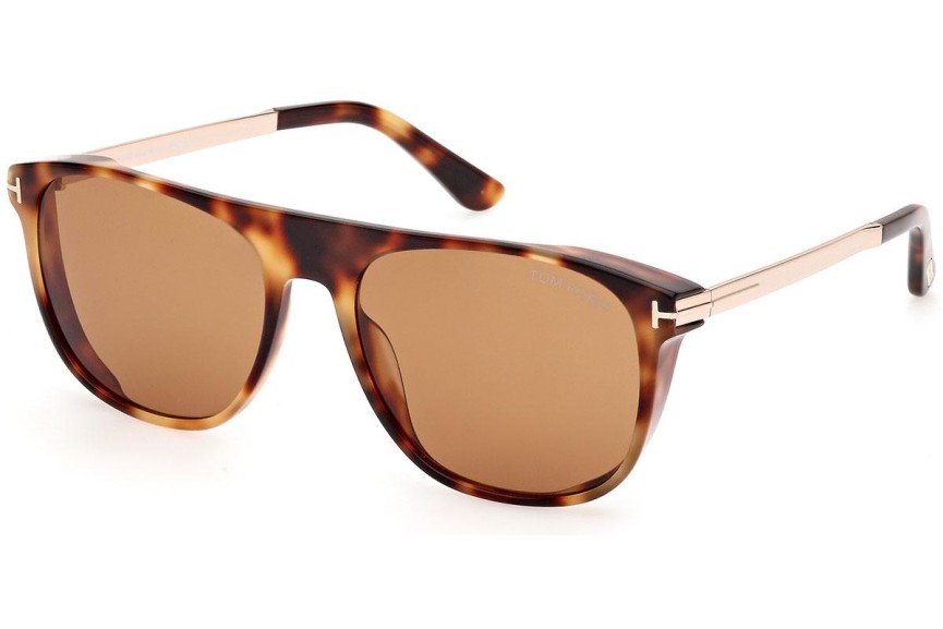 Ochelari de soare Tom Ford FT1105 55E Pătrați Havana