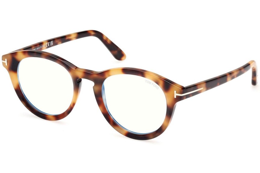 Ochelari Tom Ford FT5940-B 053 Rotunzi Havana