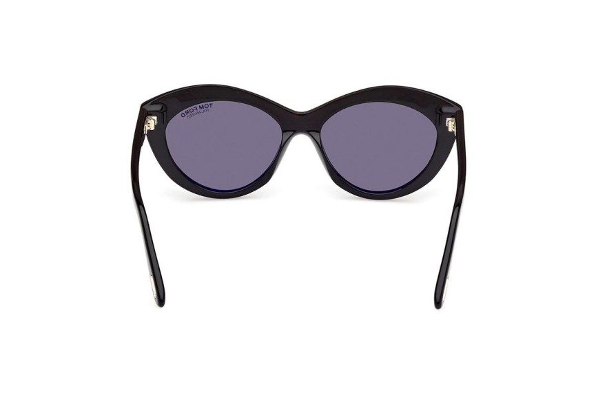 Ochelari de soare Tom Ford FT1111 01D Polarized Ovali Negri