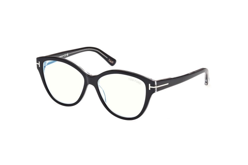 Ochelari Tom Ford FT5954-B 003 Cat Eye Negri