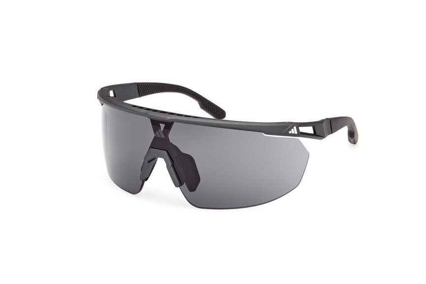 Ochelari de soare Adidas Sport SP0094 02A Lentilă unică | Shield Negri