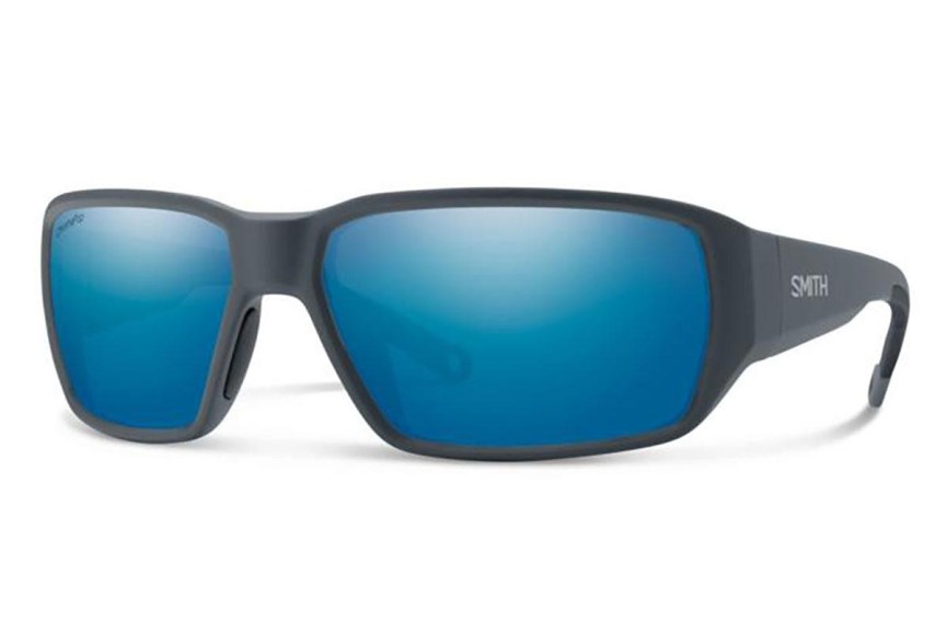 Ochelari de soare Smith HOOKSET RIW/QG Polarized Dreptunghiulari Gri