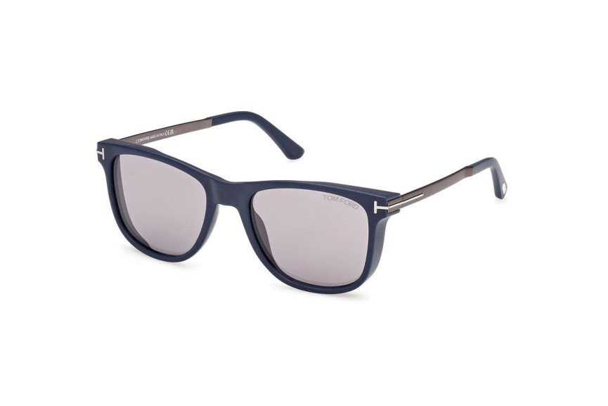 Ochelari de soare Tom Ford FT1104 91C Pătrați Albaștri