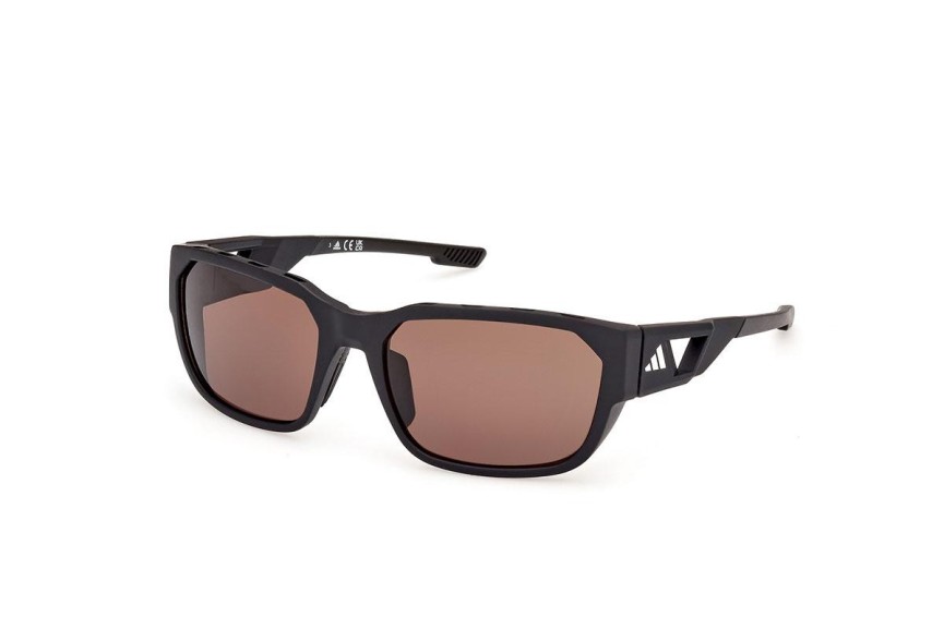 Ochelari de soare Adidas Sport SP0092 02E Dreptunghiulari Verzi