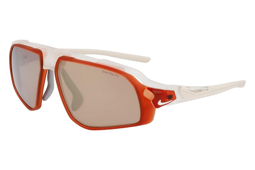 Ochelari de soare Nike FV2389 100 Dreptunghiulari Albi