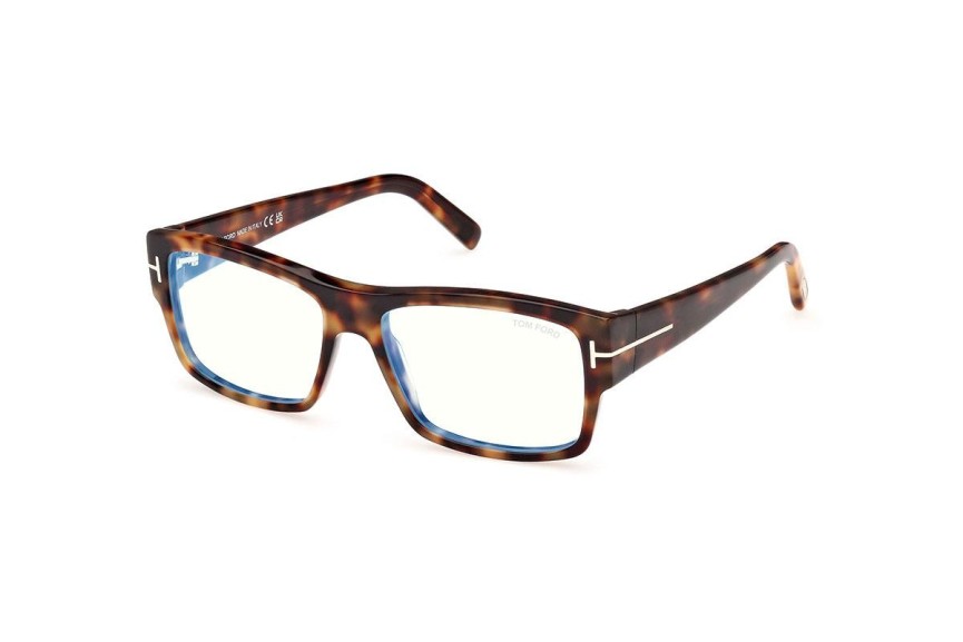 Ochelari Tom Ford FT5941-B 053 Dreptunghiulari Havana