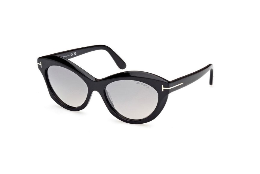 Ochelari de soare Tom Ford FT1111 01C Ovali Negri