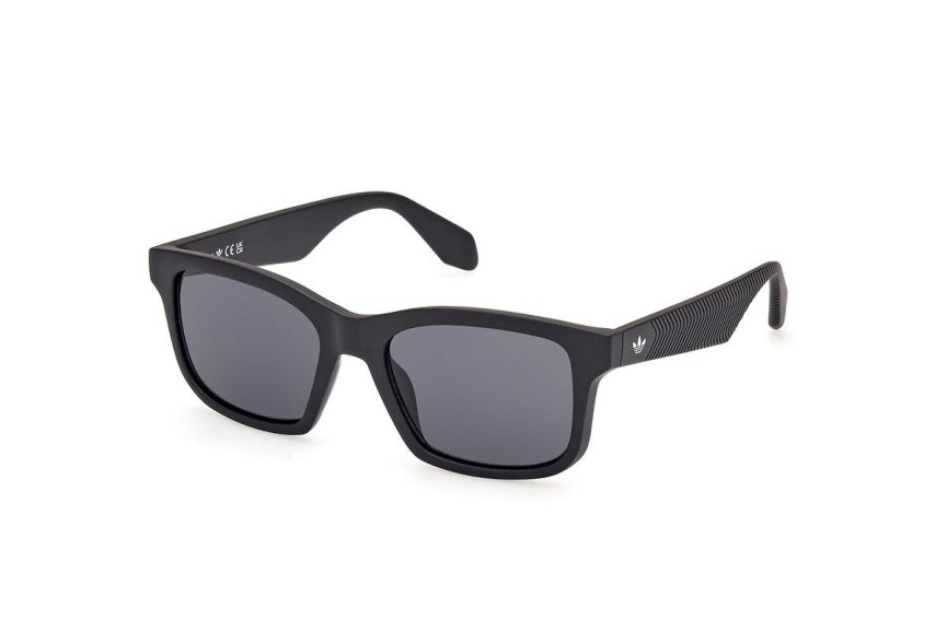 Ochelari de soare Adidas Originals OR0105 02A Dreptunghiulari Negri