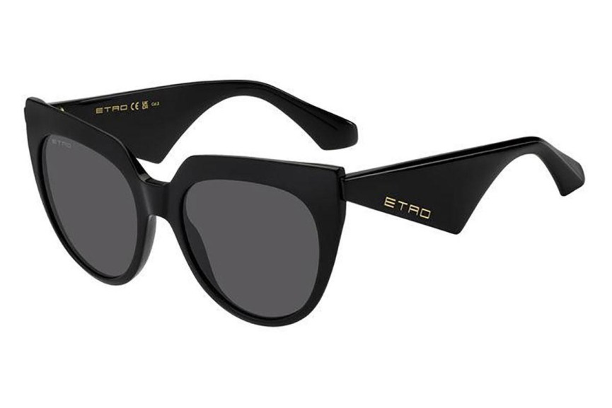 Ochelari de soare Etro ETRO0003/S 807/IR Cat Eye Negri