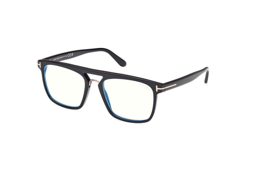 Ochelari Tom Ford FT5942-B 001 Pătrați Negri