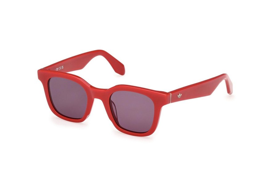 Ochelari de soare Adidas Originals OR0109 66A Dreptunghiulari Roșii