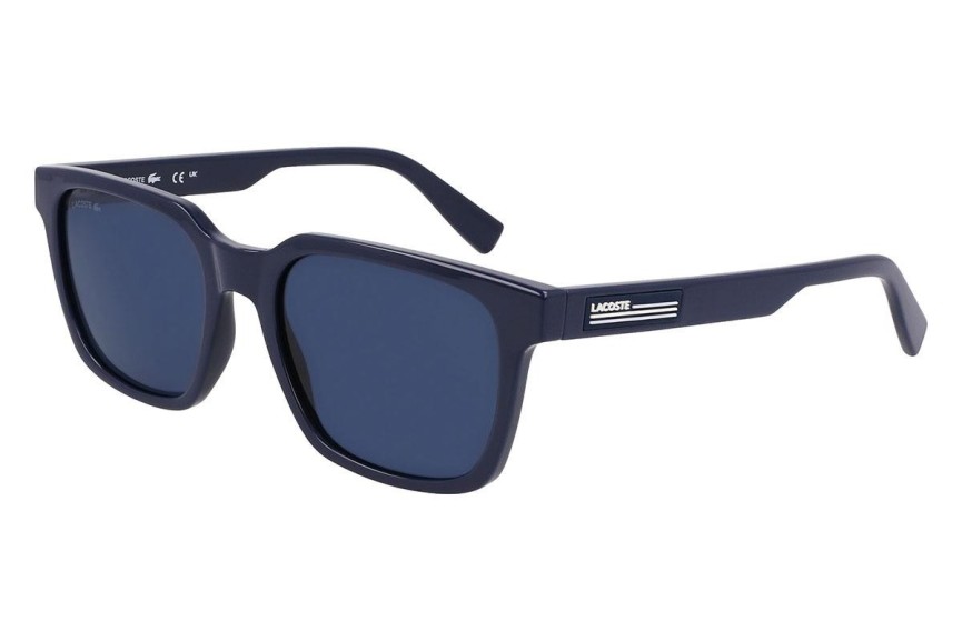 Ochelari de soare Lacoste L6028S 410 Dreptunghiulari Albaștri