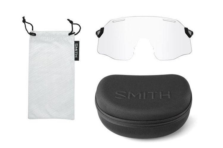 Ochelari de soare Smith VERT 807/X6 Lentilă unică | Shield Negri