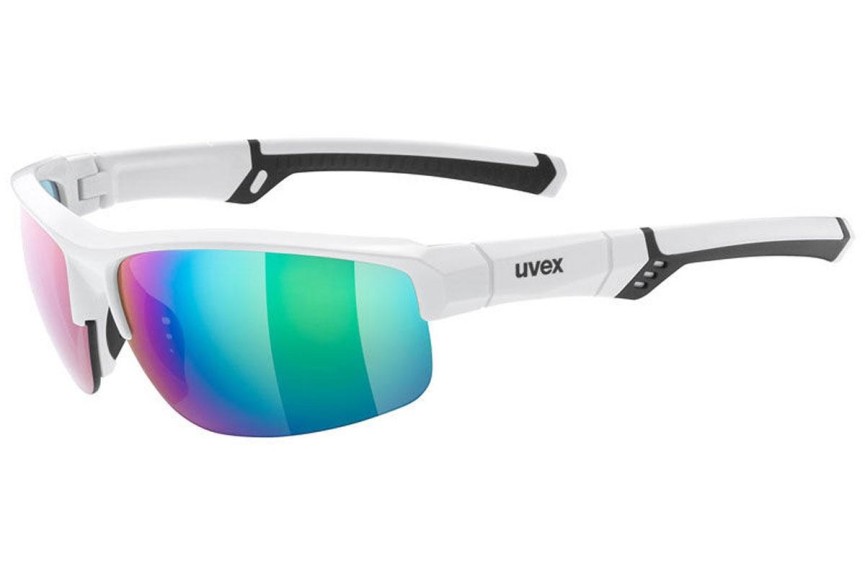 Ochelari de soare uvex sportstyle 226 White / Black S3 Dreptunghiulari Albi