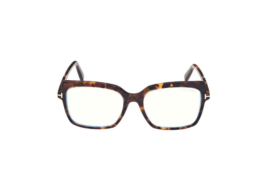 Ochelari Tom Ford FT5947-B 052 Pătrați Havana