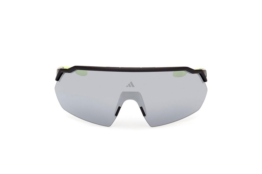 Ochelari de soare Adidas Sport SP0093 02C Lentilă unică | Shield Negri