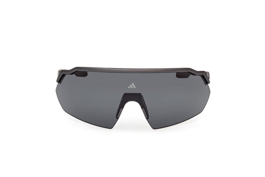 Ochelari de soare Adidas Sport SP0093 02D Polarized Lentilă unică | Shield Negri