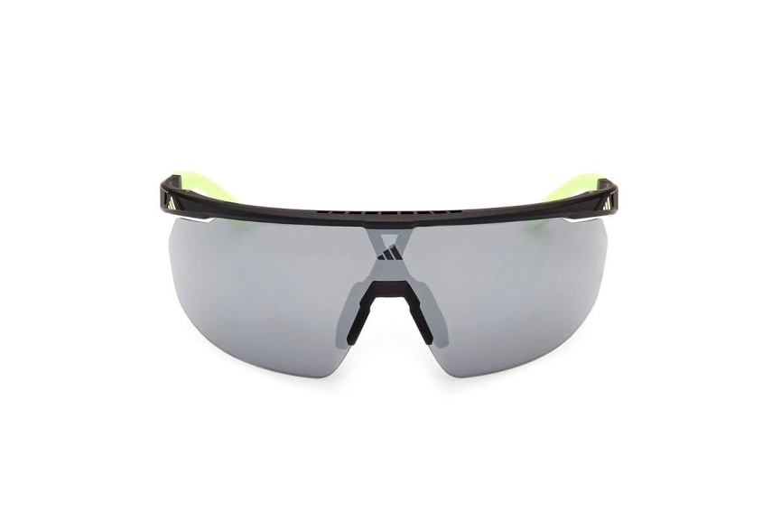 Ochelari de soare Adidas Sport SP0095 02C Lentilă unică | Shield Negri