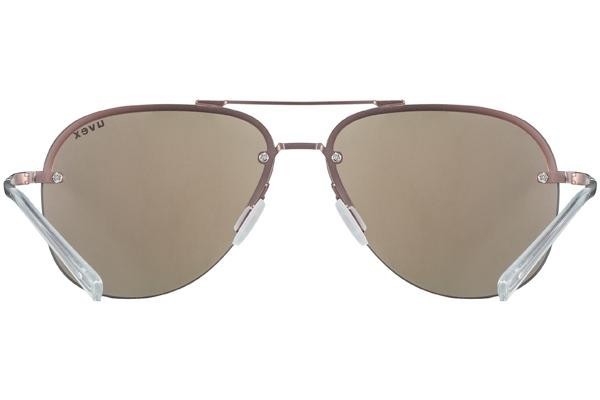 Ochelari de soare uvex lgl 40 Purple Mat S3 Pilot Maro