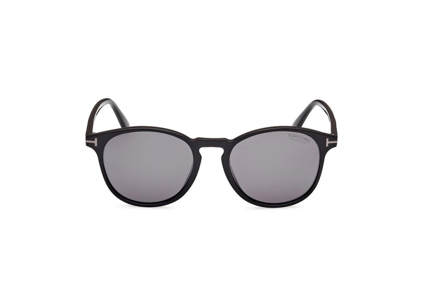 Ochelari de soare Tom Ford FT1097-N 01D Polarized Rotunzi Negri