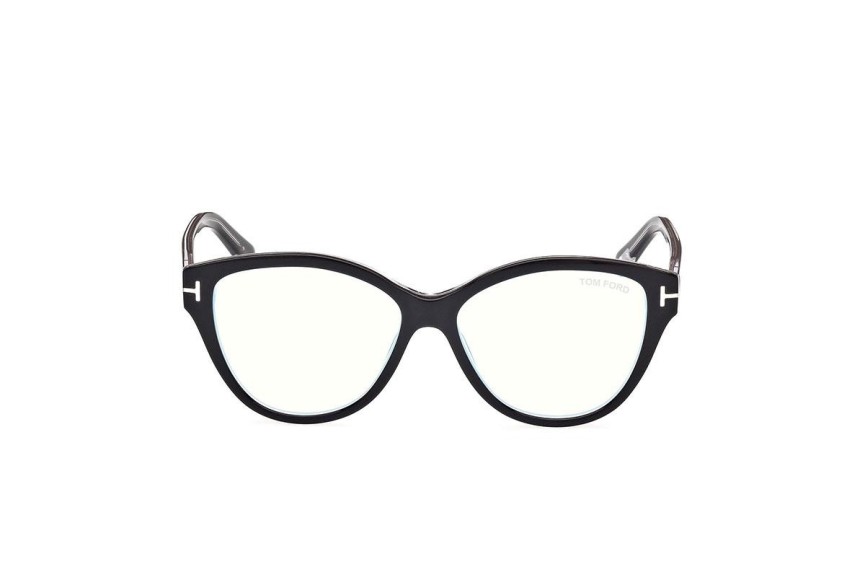 Ochelari Tom Ford FT5954-B 003 Cat Eye Negri