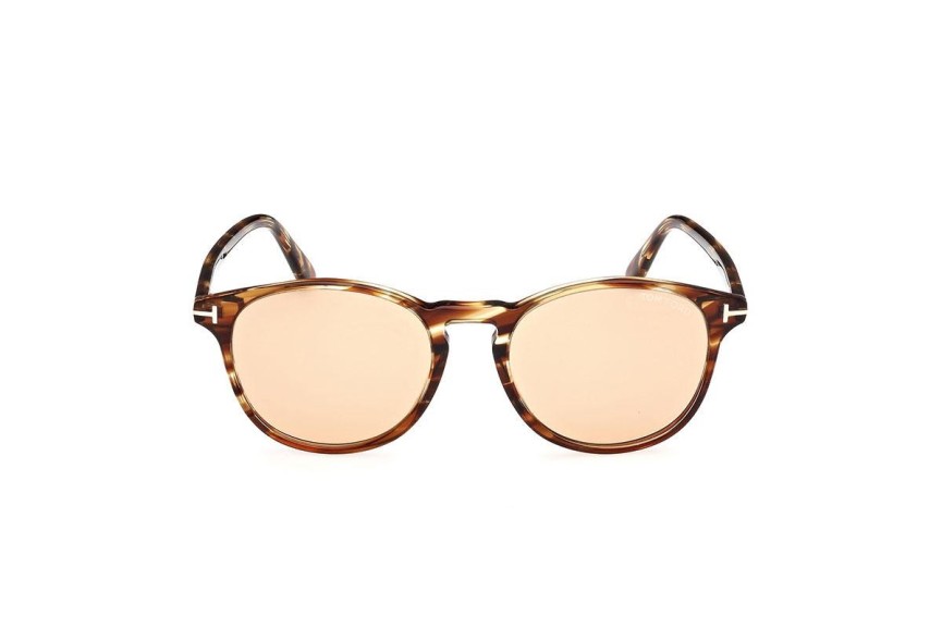 Ochelari de soare Tom Ford FT1097 55E Rotunzi Havana